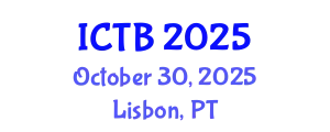 International Conference on Taxonomy and Biodiversity (ICTB) October 30, 2025 - Lisbon, Portugal