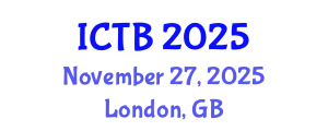 International Conference on Taxonomy and Biodiversity (ICTB) November 27, 2025 - London, United Kingdom