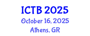 International Conference on Taxonomy and Biodiversity (ICTB) October 16, 2025 - Athens, Greece