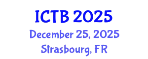 International Conference on Taxonomy and Biodiversity (ICTB) December 25, 2025 - Strasbourg, France