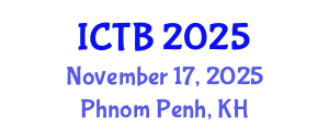 International Conference on Taxonomy and Biodiversity (ICTB) November 17, 2025 - Phnom Penh, Cambodia
