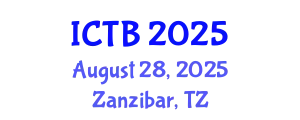 International Conference on Taxonomy and Biodiversity (ICTB) August 28, 2025 - Zanzibar, Tanzania