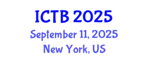 International Conference on Taxonomy and Biodiversity (ICTB) September 11, 2025 - New York, United States