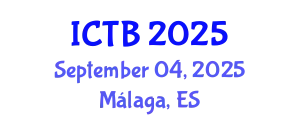 International Conference on Taxonomy and Biodiversity (ICTB) September 04, 2025 - Málaga, Spain