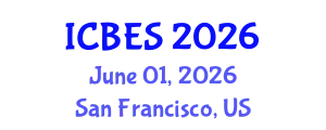 International Conference on Business Ethics and Sustainability (ICBES) June 01, 2026 - San Francisco, United States