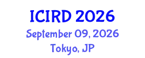 International Conference on International Relations and Diplomacy (ICIRD) September 09, 2026 - Tokyo, Japan