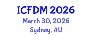 International Conference on Fluid Dynamics and Mechanics (ICFDM) March 30, 2026 - Sydney, Australia