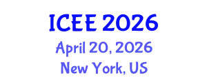 International Conference on Entrepreneurship Education (ICEE) April 20, 2026 - New York, United States