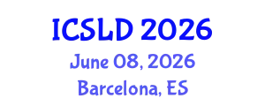 International Conference on Speech and Language Development (ICSLD) June 08, 2026 - Barcelona, Spain