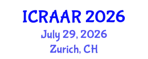 International Conference on Recent Advances in Augmented Reality (ICRAAR) July 29, 2026 - Zurich, Switzerland