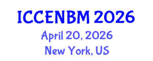 International Conference on Circular Economy and New Business Models (ICCENBM) April 20, 2026 - New York, United States
