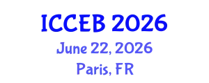 International Conference on Circular Economy and Bioeconomy (ICCEB) June 22, 2026 - Paris, France