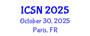 International Conference on Sports Neurology (ICSN) October 30, 2025 - Paris, France