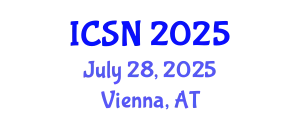 International Conference on Sports Neurology (ICSN) July 28, 2025 - Vienna, Austria
