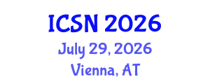 International Conference on Sports Neurology (ICSN) July 29, 2026 - Vienna, Austria