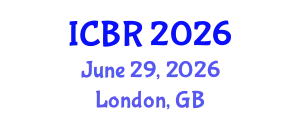 International Conference on Biofilm Research (ICBR) June 29, 2026 - London, United Kingdom