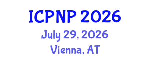 International Conference on Phytochemistry and Natural Products (ICPNP) July 29, 2026 - Vienna, Austria