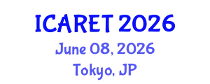 International Conference on Advances in Renewable Energy Technologies (ICARET) June 08, 2026 - Tokyo, Japan