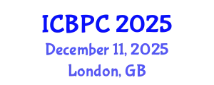 International Conference on Biopolymers and Polymer Chemistry (ICBPC) December 11, 2025 - London, United Kingdom
