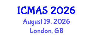 International Conference on Medical Anthropology and Sociology (ICMAS) August 19, 2026 - London, United Kingdom