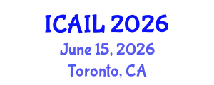 International Conference on Artificial Intelligence and Law (ICAIL) June 15, 2026 - Toronto, Canada
