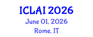 International Conference on Law and Artificial Intelligence (ICLAI) June 01, 2026 - Rome, Italy