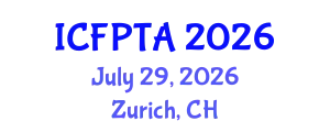 International Conference on Food Packaging Technologies and Applications (ICFPTA) July 29, 2026 - Zurich, Switzerland