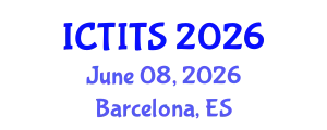 International Conference on Topological Insulators and Topological Superconductors (ICTITS) June 08, 2026 - Barcelona, Spain