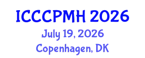 International Conference on Clinical Child Psychology and Mental Health (ICCCPMH) July 19, 2026 - Copenhagen, Denmark