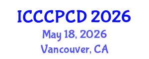International Conference on Clinical Child Psychology and Child Development (ICCCPCD) May 18, 2026 - Vancouver, Canada