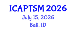 International Conference on Advanced Physical Therapy and Sports Medicine (ICAPTSM) July 15, 2026 - Bali, Indonesia