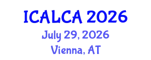 International Conference on Advances in Life Cycle Assessment (ICALCA) July 29, 2026 - Vienna, Austria