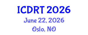 International Conference on Developments in Rehabilitation Technologies (ICDRT) June 22, 2026 - Oslo, Norway