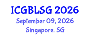 International Conference on Game-Based Learning and Serious Games (ICGBLSG) September 09, 2026 - Singapore, Singapore