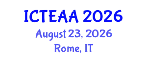 International Conference on Textile Engineering and Applied Arts (ICTEAA) August 23, 2026 - Rome, Italy