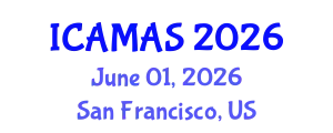 International Conference on Applied Mathematics and Algebraic Structures (ICAMAS) June 01, 2026 - San Francisco, United States