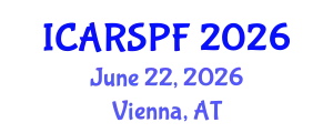International Conference on Applications of Remote Sensing in Precision Farming (ICARSPF) June 22, 2026 - Vienna, Austria