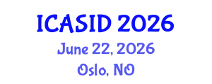 International Conference on Architecture and Sustainable Interior Design (ICASID) June 22, 2026 - Oslo, Norway