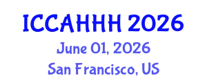 International Conference on Cultural Architecture, Humanities, History and Hermeneutics (ICCAHHH) June 01, 2026 - San Francisco, United States