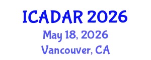 International Conference on Antimicrobial Drugs and Antibiotic Resistance (ICADAR) May 18, 2026 - Vancouver, Canada