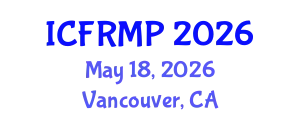 International Conference on Flood Risk Management and Planning (ICFRMP) May 18, 2026 - Vancouver, Canada