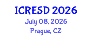International Conference on Rural Electrification for Sustainable Development (ICRESD) July 08, 2026 - Prague, Czechia