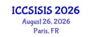 International Conference on Computer Security, Information Security and Internet Security (ICCSISIS) August 26, 2026 - Paris, France