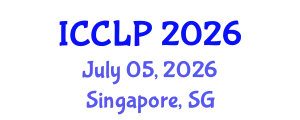 International Conference on Computational Linguistics and Psycholinguistics (ICCLP) July 05, 2026 - Singapore, Singapore