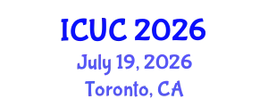 International Conference on Urban Climate (ICUC) July 19, 2026 - Toronto, Canada