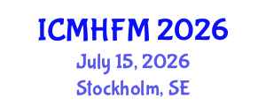 International Conference on Marine Hydrodynamics and Fluid Mechanics (ICMHFM) July 15, 2026 - Stockholm, Sweden