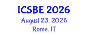 International Conference on Sustainable Blue Economy (ICSBE) August 23, 2026 - Rome, Italy