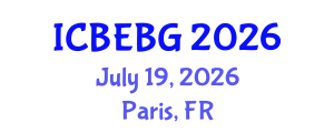 International Conference on Blue Economy and Blue Growth (ICBEBG) July 19, 2026 - Paris, France