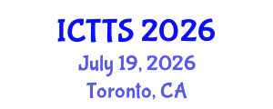 International Conference on Traffic and Transportation Simulation (ICTTS) July 19, 2026 - Toronto, Canada