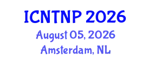 International Conference on Nutrition Transitions and Nutritional Patterns (ICNTNP) August 05, 2026 - Amsterdam, Netherlands